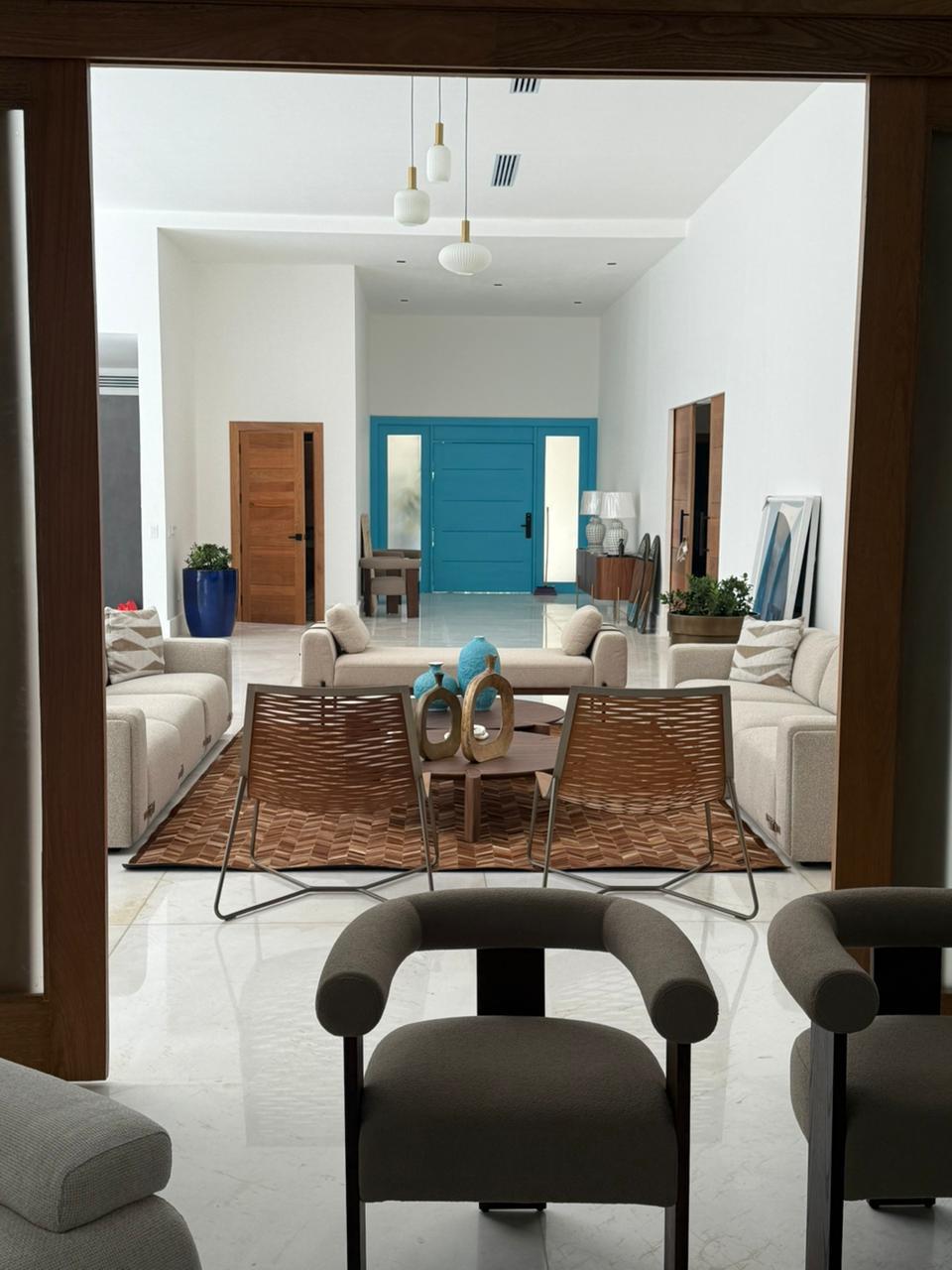 5BR New Lagos Villa - Living Detail